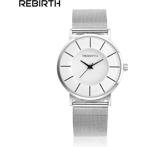 Rebirth Womens Silver Watch