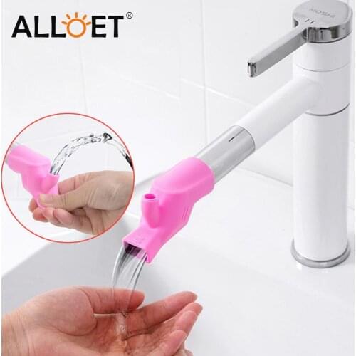 Silicone Faucet Extender Gadget Sink Water Tap Extension Kid Washing Splash-Proof Kitchen Bathroom Accessories Sprinkler Connect