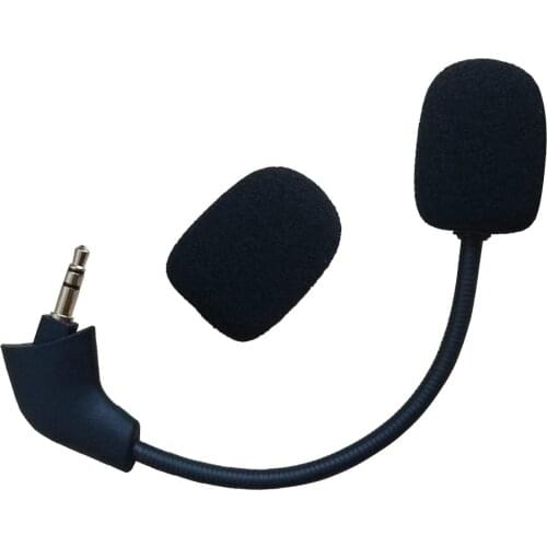 Replacement Game Mic 3.5mm Microphone for Kingston HyperX Cloud 2 II X Core Pro Silver Cloudx Gaming Headsets Headphones