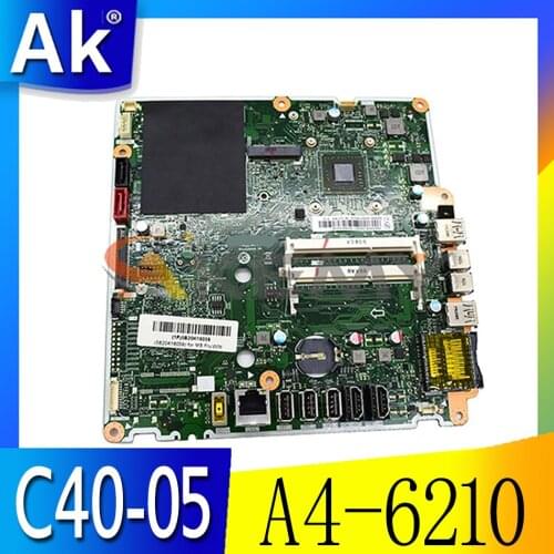 High quality For Lenovo C40-05 Motherboard With A4-6210 CPU FRU 5B20H15086 5B20H15084 100% Tested Fast Ship