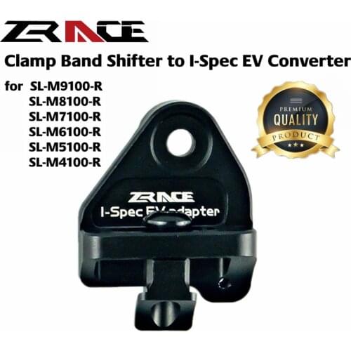 ZRACE, XTR XT SLX DEORE Clamp Band shifter to I-Spec EV converter, for SL-M9100 M8100 M7100 M6100 M5100 M4100