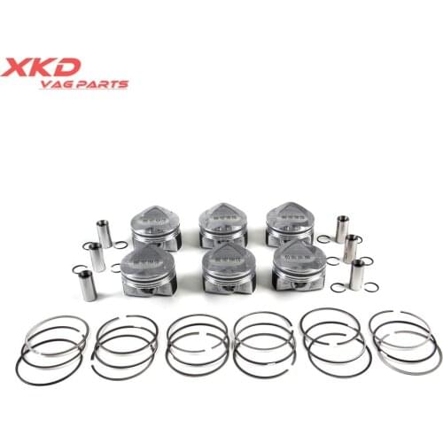 06E107065DQ 2.5L V6 Engine Piston & Ring Assembly Kit Fit For AU-DI A7 11-14 A8 10-17 06E198151S