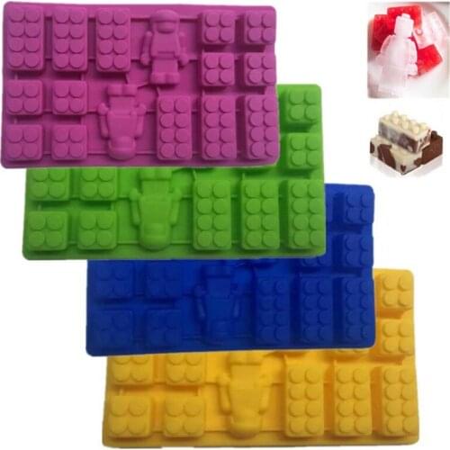 1PC Silicone Ice Cube Maker Tray Mould Ice Cream Maker Tools DIY Chocolate Mold Tray Cake decoration Mold