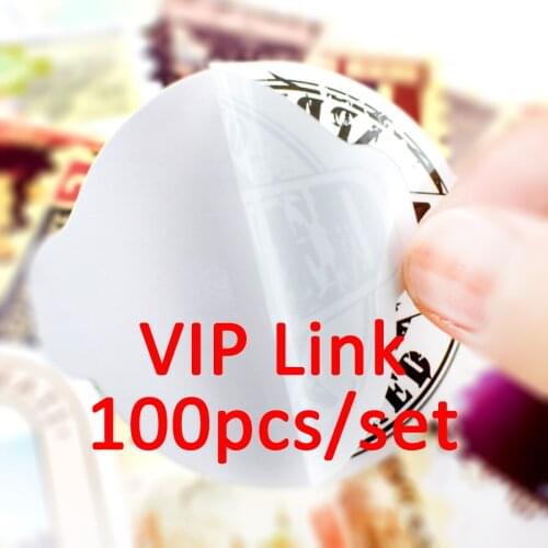 100pcs/Set VIP Link Custom Order Decals Stickers Pack Toy