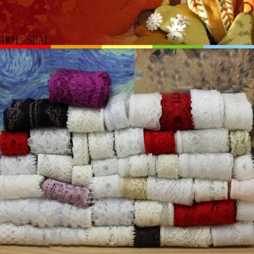 100yard Mixed flower Ribbon lace scrabooking for Wedding Decoration Gift Pack triming LACE TRIM