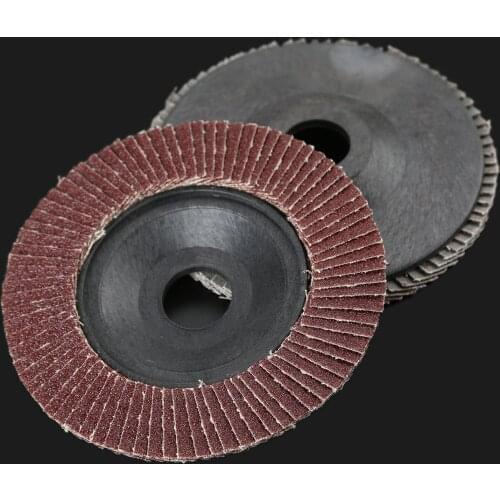 5Pc 5 Inch Angle Grinder Polishing Buffing Pad Sanding Flap Discs 125mm Polishing Grinding Wheel Grit 60 for Dremel Rotary Tool
