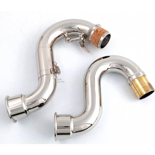 Bass clarinet new neck bay style plate with nickel low-e