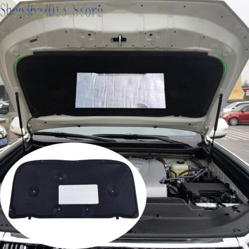 Bonnet Insulation Mat Acoustic Sound Protection Trim cover For Toyota Land Cruiser Prado FJ150 2018-2020 Car Accessories