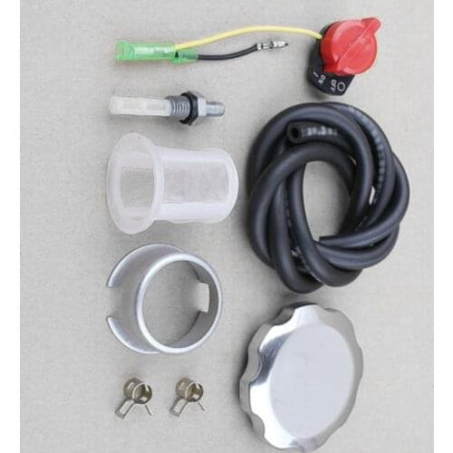 Fuel Gas Tank Cap Kit For Honda GX160 GX200 GX270 GX340 GX390 Engine Off Switch