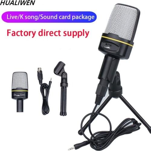 Microphones are selling hot 3.5-port USB connection multi-mode condenser microphone
