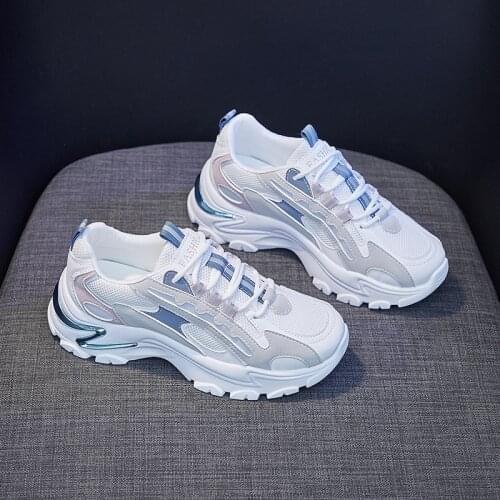 Women Shoes 2021 Breathable Increase Sneakers Ladies Fashion Non Slip Platform Casual Shoes Women Sport Shoes Zapatos Deportivos