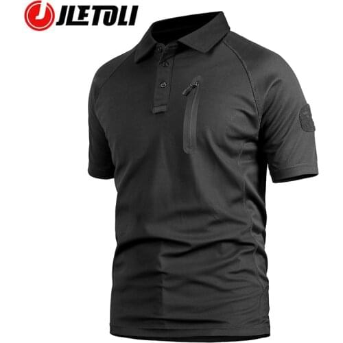 JLETOLI Summer Hiking T-Shirts Men Camouflage Quick Dry T-Shirts Camping Tactical Tshirt Outdoor Sport T-Shirts Army T-shirts