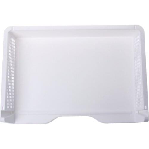 A4 Paper Superimposed Desktop Files Storage Rack Box Plastic Letter Tray Office