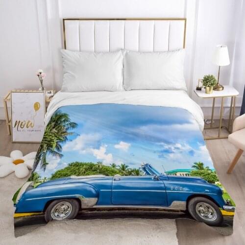 Duvet cover Quilt/Blanket/Comfortable Case Full Single Double King Bedding 140x200 240x220 for Home Car Sky blue