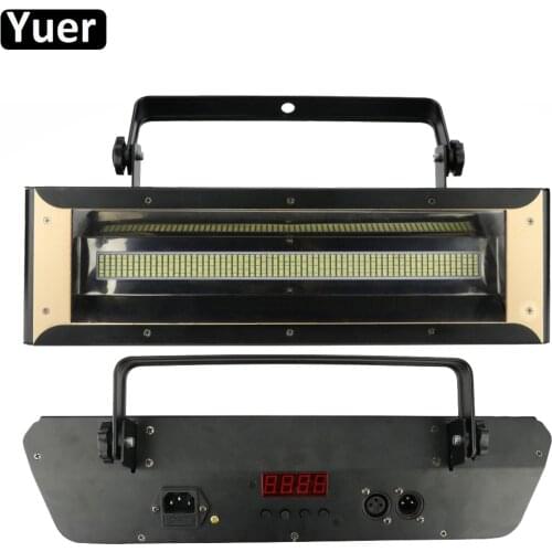 2Pcs/Lot Professional Stage Strobe Light 396PCS LED Lamps DMX512 Music Equipment DJ Disco Flashing Dance Club Light Stroboscope