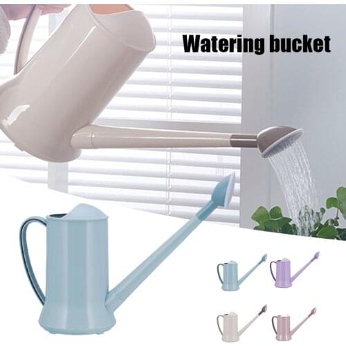 2 Liter PP Watering Can Detachable Long Mouth Kettle Washable Durable Solid Anti-Slip Bottom For Garden Courtyard Watering Can