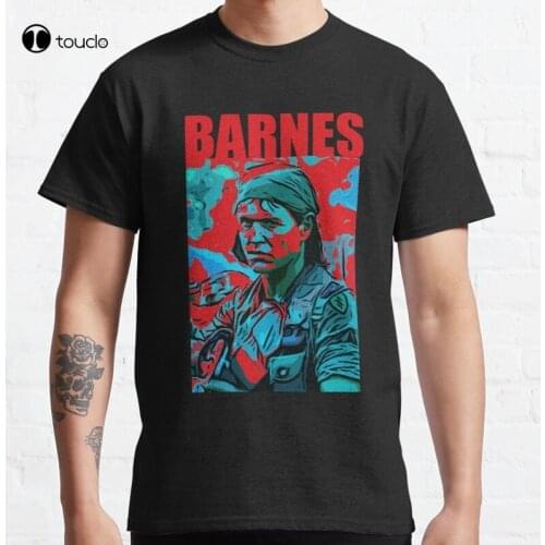 Sgt. Barnes Elias War Chopper Classic T-Shirt Cotton Tee Shirt S-5Xl