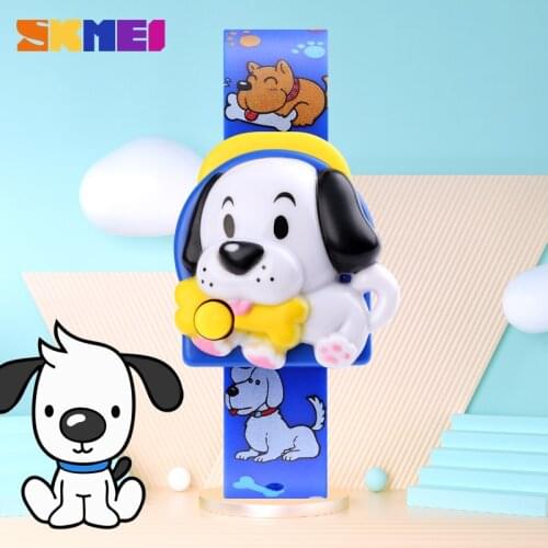 SKMEI Cartoon Wristwatch Kids Watches Fashion Creative Boys Girls Watch Dog Fun Childrens Digital Clock relogio infantil Watch