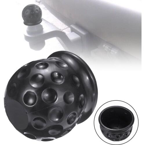 Universal 50mm Tow Bar Ball Cover Cap Hitch Trailer Tow Ball Protect Accessories For Car Truck Trailer RV Camper