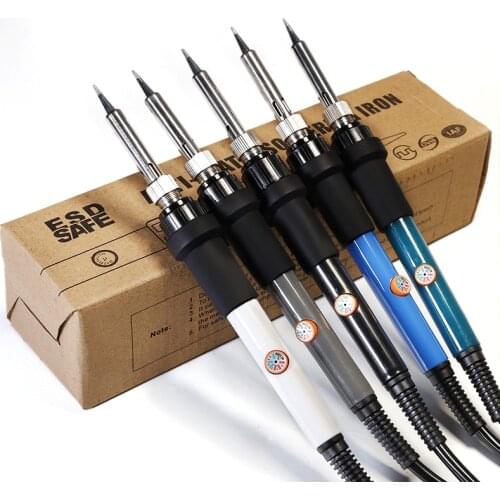 High Quality Electric Soldering iron 110V 220V 60W US/EU/UK Plug Adjustable Temperature Solder iron Repair Tools