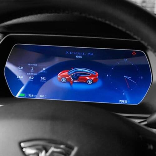 My Good Car Dashboard navigation membrane tempered film for Tesla Model S X 2014-2018 Car accessories