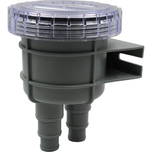 Sea Water Seawater Filter Replacement w/ Cover for Boat Marine Yacht