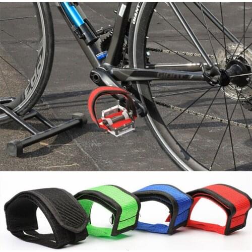 1 Pair Bicycle Pedal Straps Toe Clip Strap Belt Adhesivel Bike Pedal Tape Fixed Gear Cycling Fixie Cover