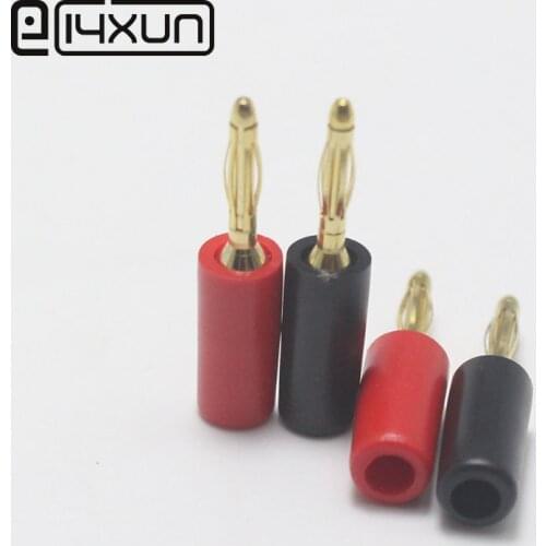 1pcs 2 mm gold-plated pure copper welded banana plug pointer and multimeter test plugs