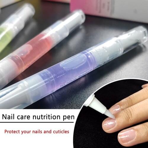 10ml Nail Polish Nourish Skin 5 Smells Nail Nutrition Oil Pen Nail Cuticle Revitalizer Oil Prevent Agnail Nail Treatments