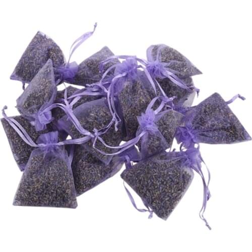 Lavender Packaging 15 Packs | Natural Deodorant, Dried Floral Sachet, Highest Fragrance Lavender Fragrance Sachet