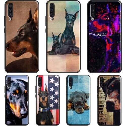 Doberman Dog Case For Samsung A32 A52 A72 A12 A42 A20S A30S A40 A50 A70 A21S A11 A31 A41 A51 A71 Cover