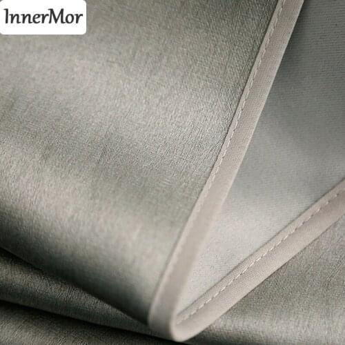 Innermor Silk Curtains For Windows