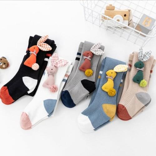 Girls' pantyhose spring and autumn baby cartoon children kids leggings