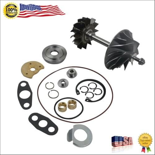 AP01 For Dodge Ram 6.7L Diesel HE351VE Turbo Compressor Wheel & Shaft & Rebuild Kit 2834603 3768087 5322344 5086951AA 68003401AA