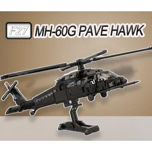 MOC Build Block Maker Military Series Creative Hawk Plane Assembly Model Childrens Toy DIY Building Bricks Birthday Gift