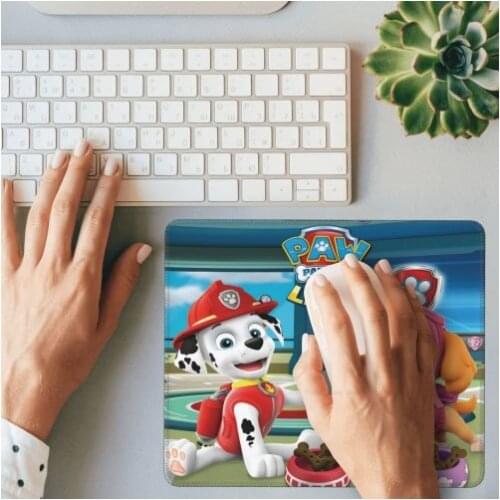 New Paw Patrol Solid Color Mouse Pad Comfortable Mice Mat for Game Computer PC Laptop Valentines Day Children Kid Birthday Gift