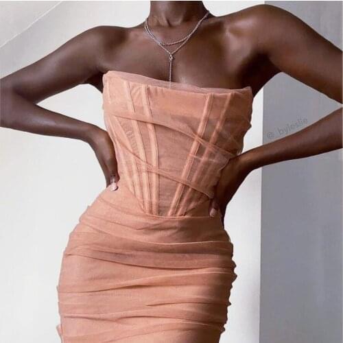 Летние платья с открытыми плечами MOJINHAI China At AliExpress