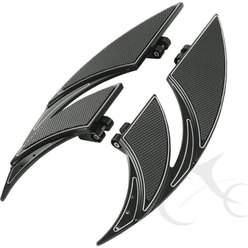 Motorcycle Rider Floor Footboard Footrest For Harley Softail FL Fat Boy 1986-2017 Touring 1980-2018 Switchback 2012-2016