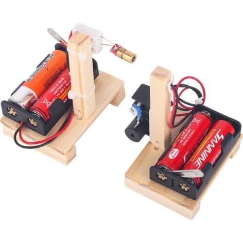 Diy Infrared Alarm Kit Stem Toys For Children Physical Scientific Experiment Learning Educational Toy Gift