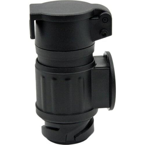 1Pcs Trailer Adapter Connector Durable 13 To 7 Pin EU Plug Prime Converter Socket Connector Adapter for Caravan Trailer Truck