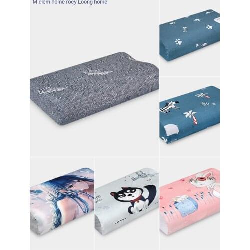 Pillow Single Household Full Head Double Men and Women Improve Sleeping Memory Foam Student Pillow Insert Sold in Pairs Two