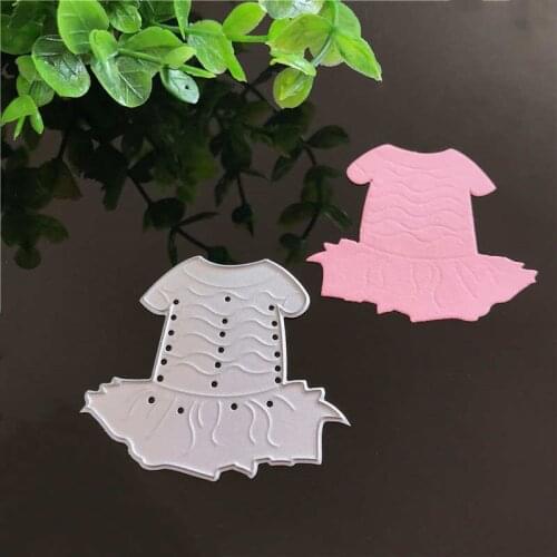 Cutting Dies beautiful baby Clothing skirt Metal Steel Die Cuts stencils For DIY Scrapbooking Photo Album decor crafts Embossing