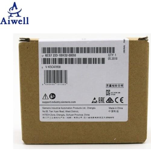 Siemens Simatic S7-1200 Hart S7 1200 PLC Controller I/O Module 6ES7 223-1BH32-0XB0 100% New Original SIMATIC S7-1200 SM 1223 DE