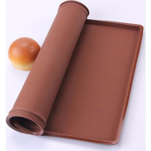 Silicone Baking Pad Multi-functional Cake Tray Pan Mat Painted Pad Pastry Swiss Roll Baking Mold Tool