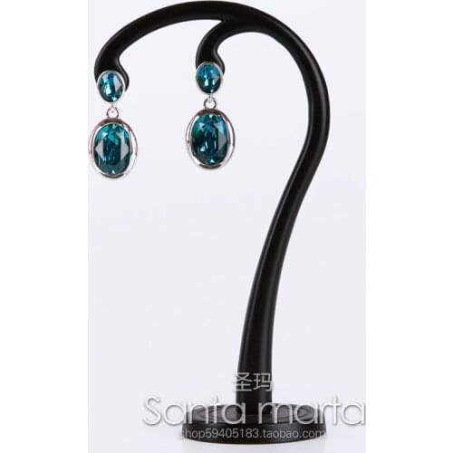 Willow Tree Shape Earrings Display Stand Elegant Creative Earrings Display Holder Metal Jewelry Display