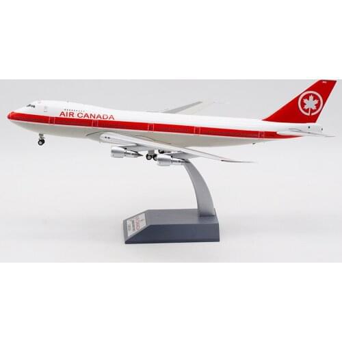 1:200 Scale Canada Airways B747-100 Airlines Model with Base Alloy Aircraft For Collectible Souvenir Show Gift Toys