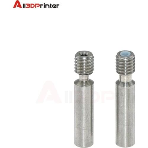 5PCS/lot MK8 M6 Throat with 6*30mm Stainless Steel Thread Longer Feeding 1.75mm Filament 3D Printers Parts