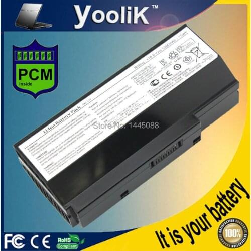 Battery for Asus G53JW G53SX-A1 G73GW G73JH G73SW A42-G53 A42-G73 A43-G73 G73-52 G53S G53SV 70-NY81B1000Z