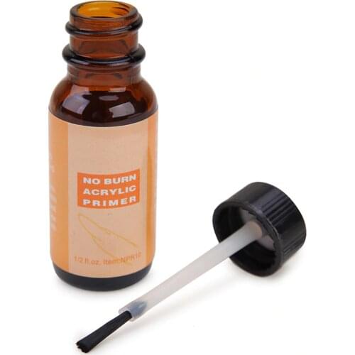 Light Smell Acrylic Primer Powder Nail Art Tips Base Bond No Burn 0.5 Oz