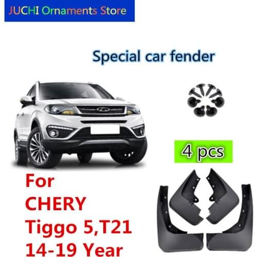 Car Fender Mudguard Splash Flaps Mud Guard Mudflap Accessories for Chery TIGGO 5,Chery T21